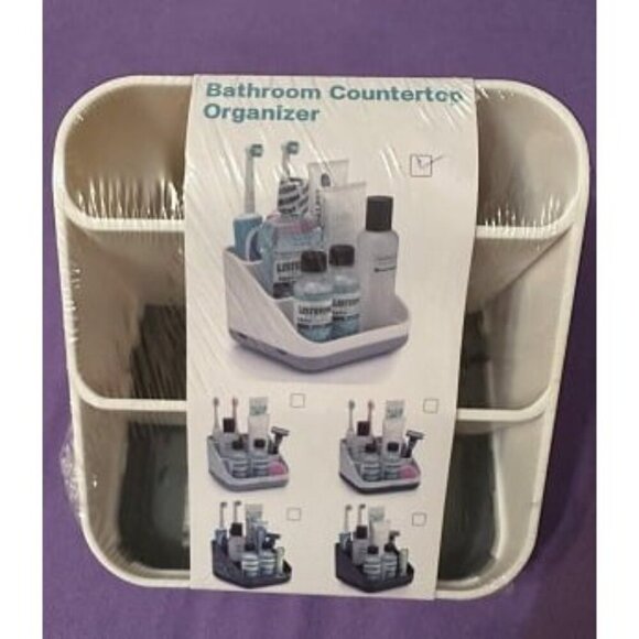 New Bathroom Toothbrush Holders for Countertop - Electric Toothbrush Organizer - Picture 2 of 3